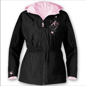 Breast Cancer Pink Ribbon of Hope Jacket Coat Bradford Exchange